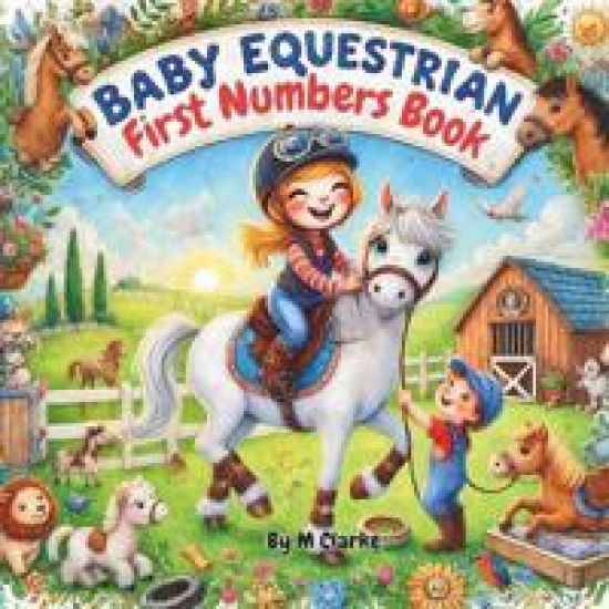 Baby Equestrian First Numbers Book