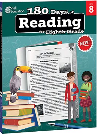 Kansikuva: 180 Days™: Reading for Eighth Grade