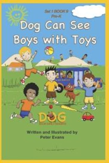 Dog Can See Boys with Toys