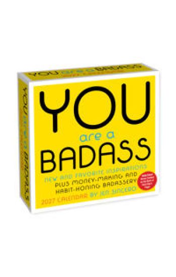 You Are a Badass 2027 Day-to-Day Calendar