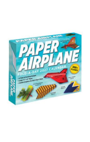 Paper Airplane 2027 Fold-A-Day Calendar